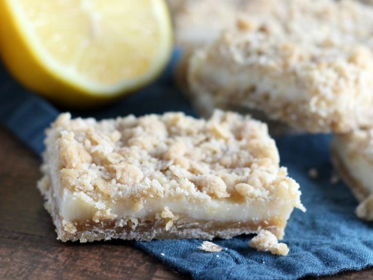 Lemon Crumb Bars - Recipe Girl