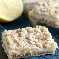 lemon crumb bar