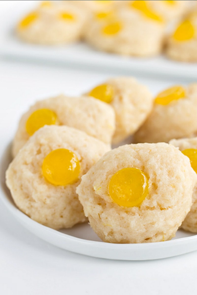 Lemon Gumdrop Cookies