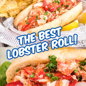 pinterest image for lobster roll