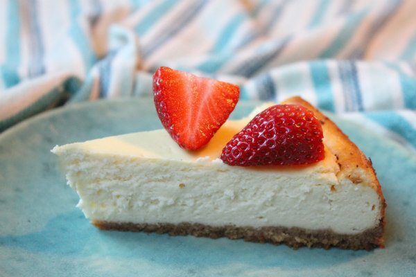 Low Fat Cheesecake recipe by RecipeGirl.com