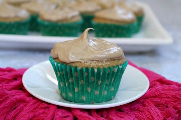 Maple Cupcakes #recipe - RecipeGirl.com