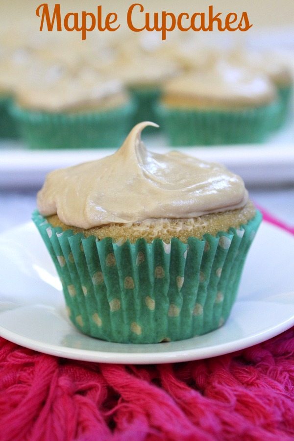 Maple Cupcakes #recipe