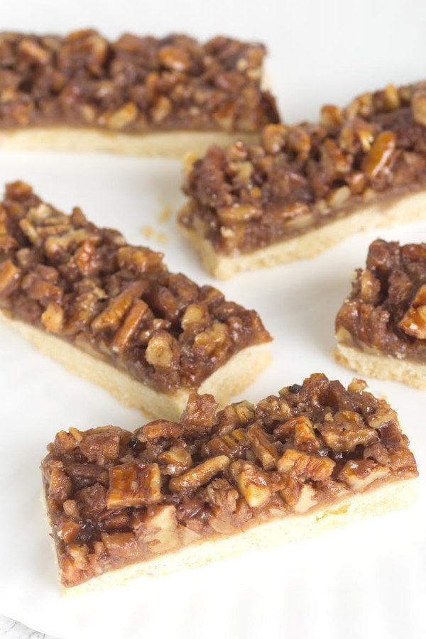 Maple Pecan Bars Recipe - from RecipeGirl.com