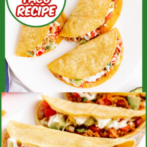 Mom's Taco Recipe Pinterest image