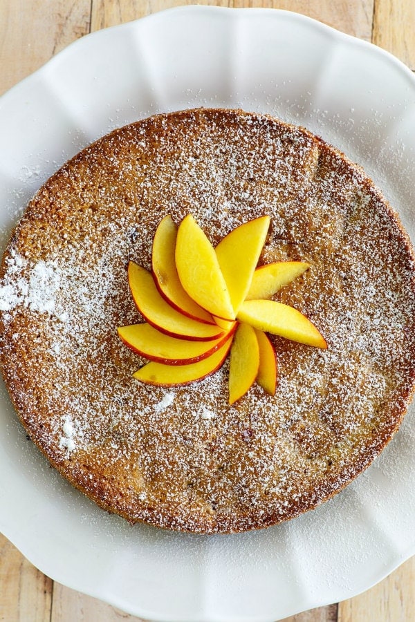 Nectarine Coffee Cake