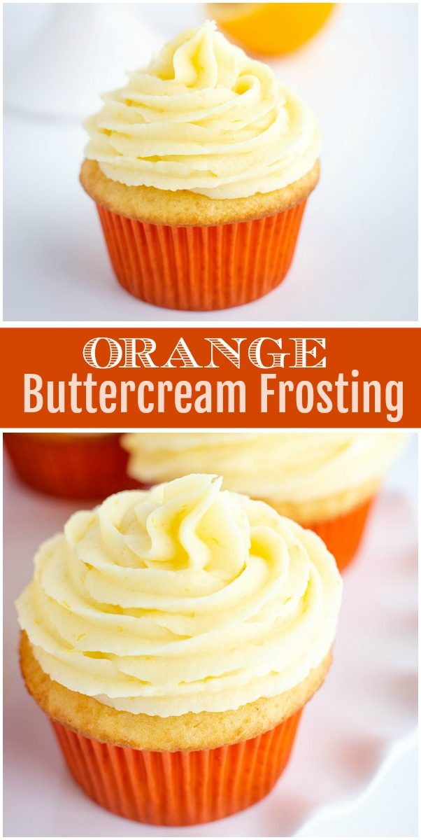 Orange Buttercream Frosting Recipe Girl