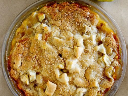 paper bag pear pie recipe girl