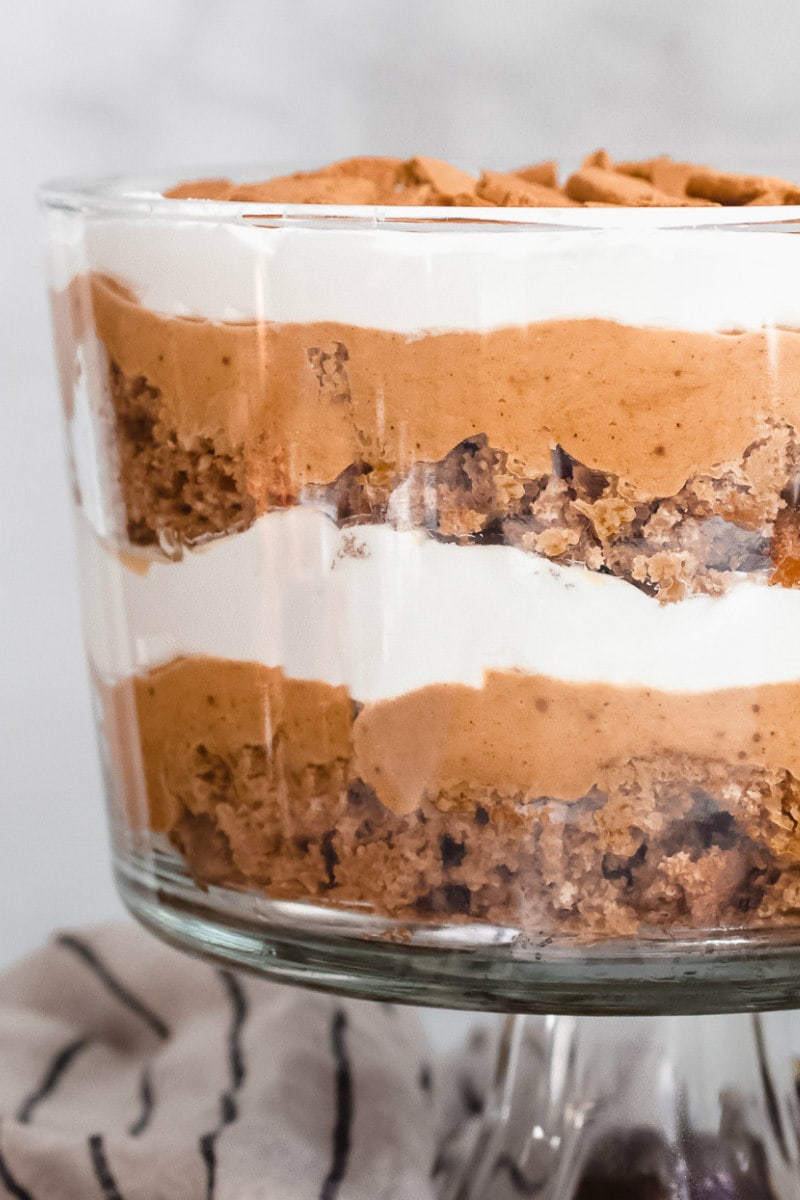 Pumpkin Gingerbread Trifle