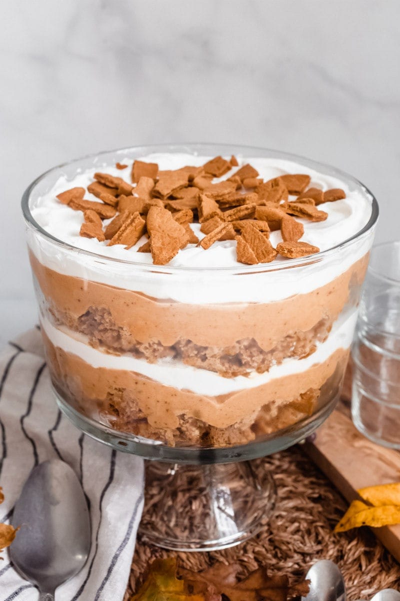 Pumpkin Gingerbread Trifle