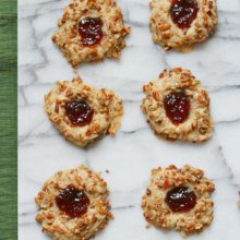Red Currant Thumbprint Cookies