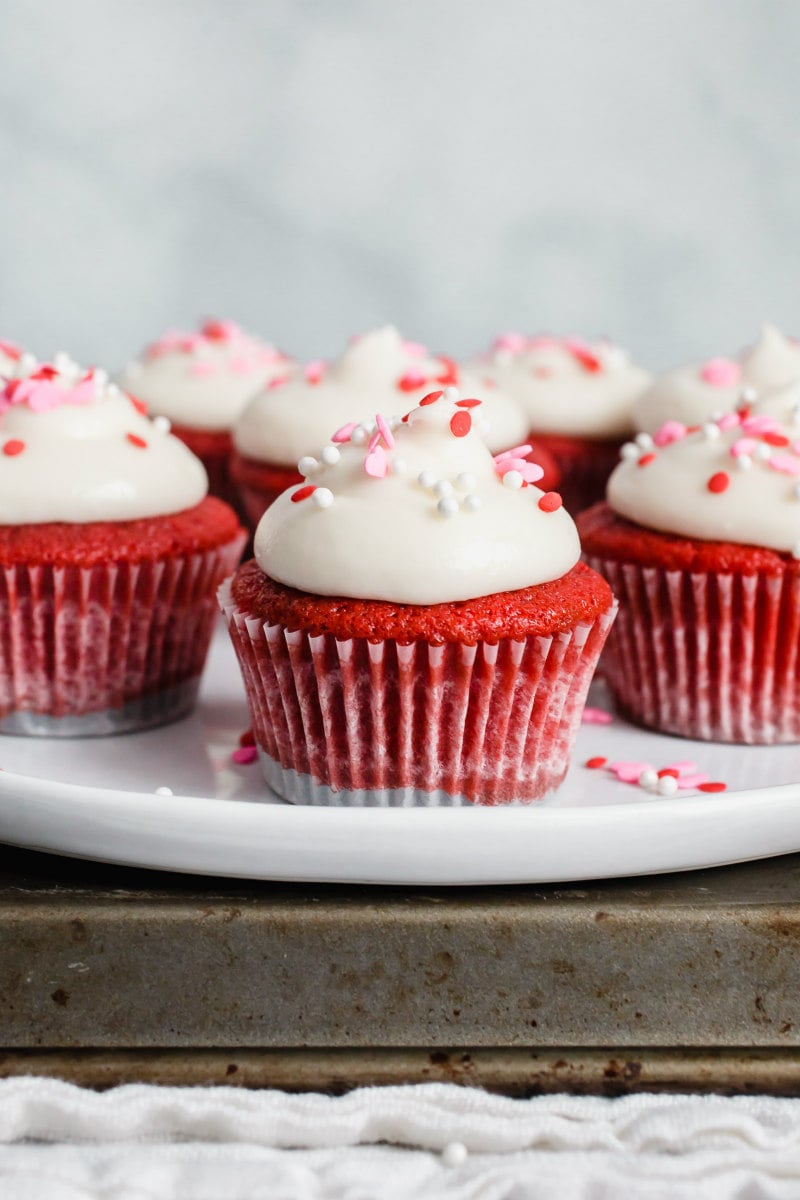 Red Velvet Cupcakes with Buttercream Frosting