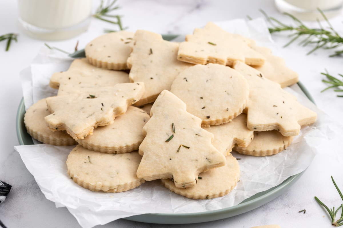 Rosemary Shortbread Cookies