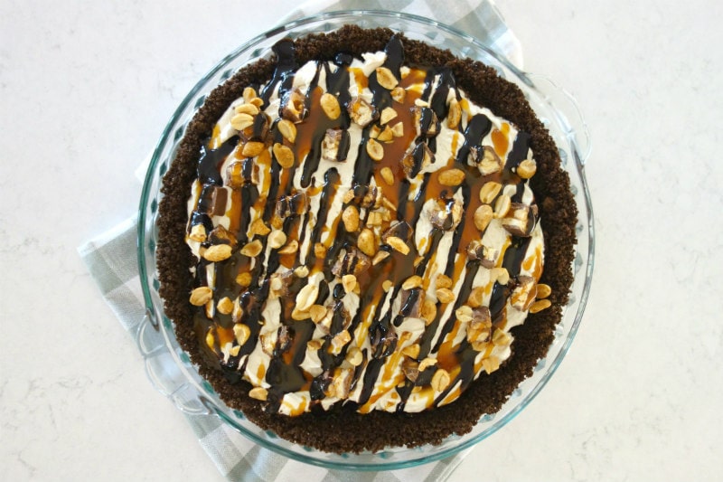 Snickers Bar Pie Image