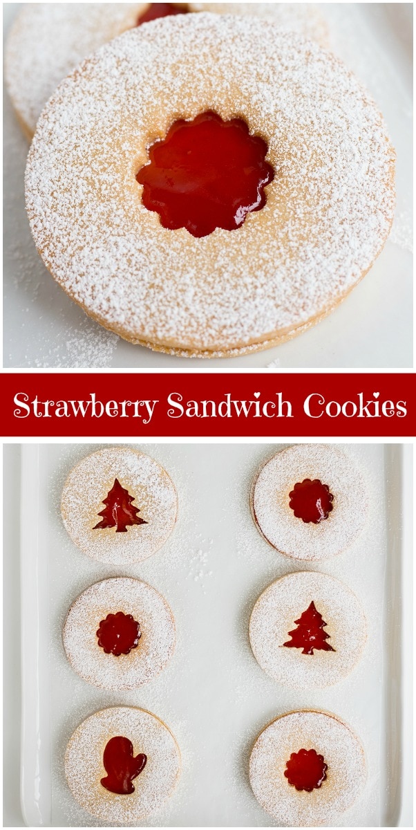 Strawberry Sandwich Cookies Recipe Girl