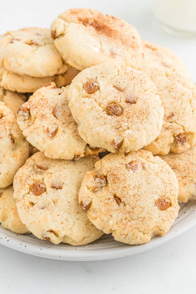 superdoodle cookies on a plate