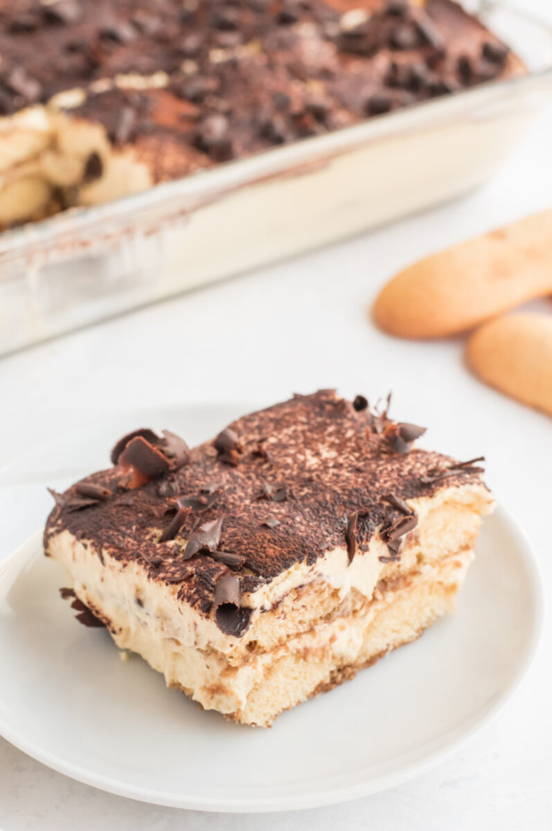 slice of tiramisu