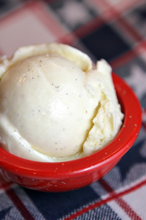 Vanilla Bean Ice Cream Recipe - RecipeGirl.com