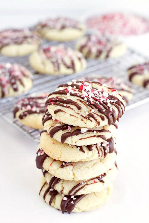 White Christmas Crinkles Recipe - RecipeGirl.com