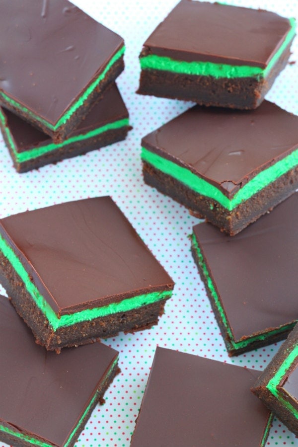Mint Chocolate Squares - Recipe Girl