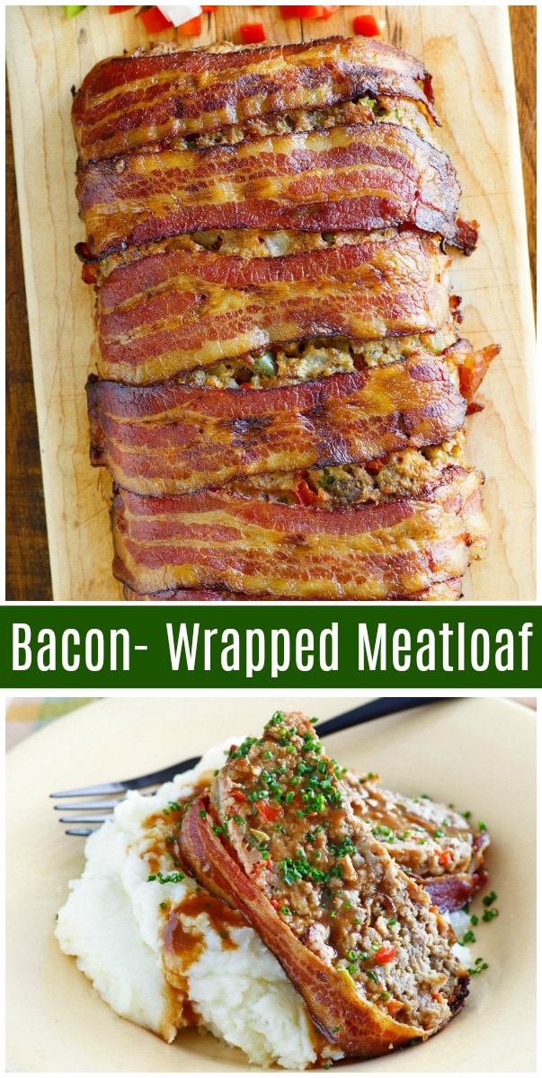 bacon wrapped meatloaf