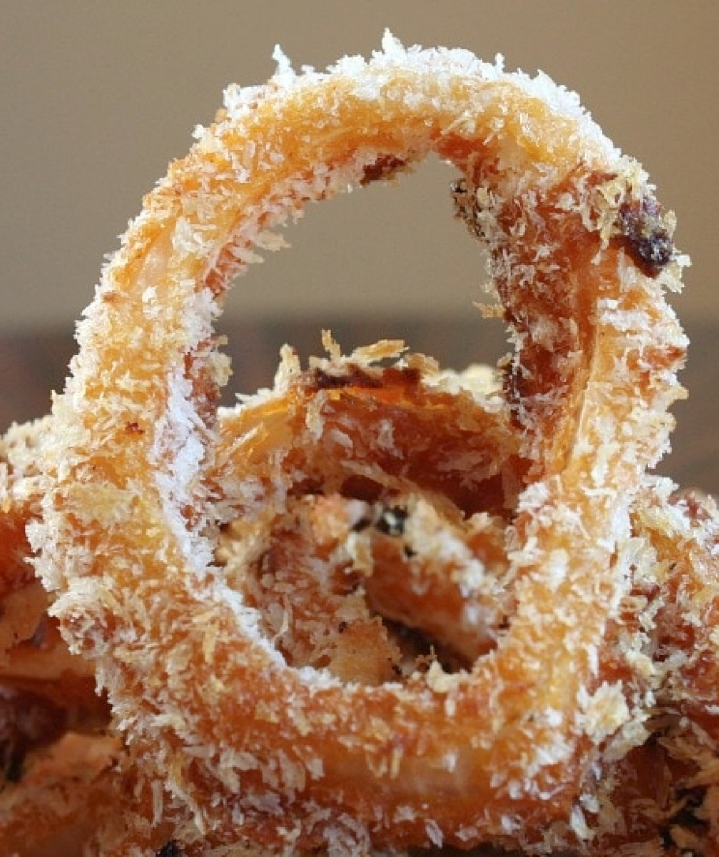 Baked Barbecue Onion Ring