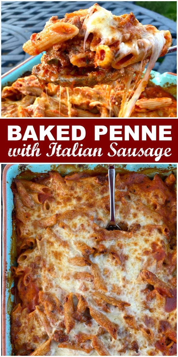 Baked Penne with Italian Sausage Recipe Girl