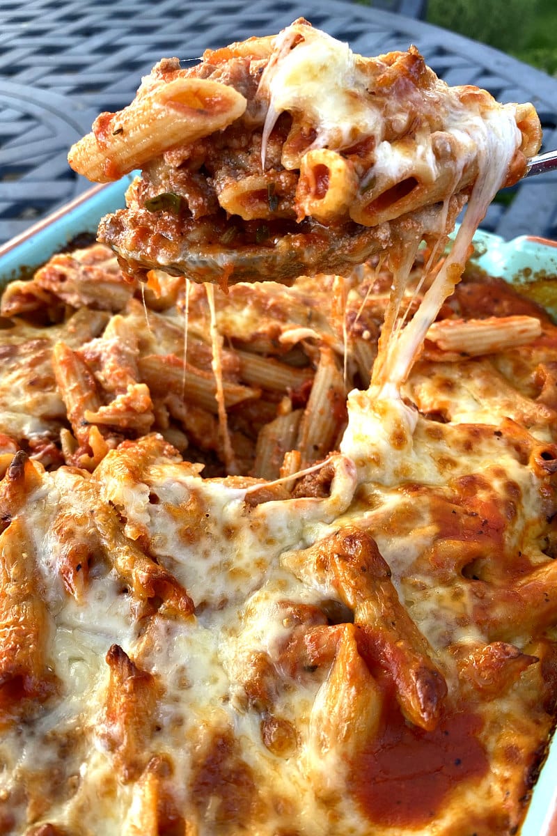 Baked Penne with Italian Sausage   Recipe Girl