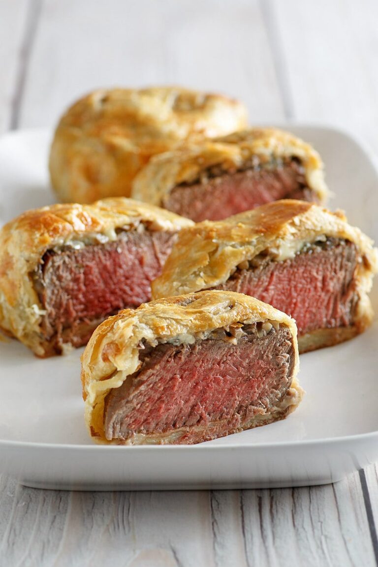 Beef Wellingtons with and Madeira Wine Sauce Recipe Girl