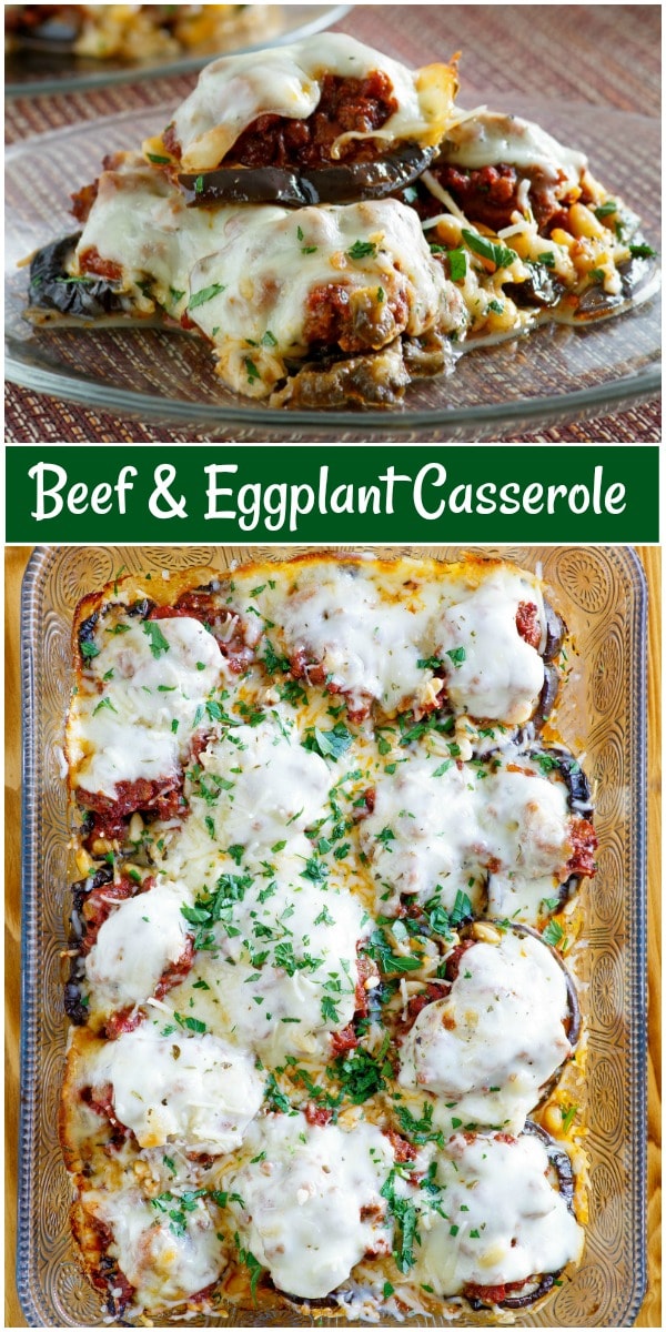 Beef and Eggplant Casserole - Recipe Girl