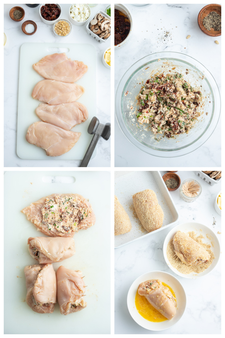 Chicken Breasts Stuffed with Goat Cheese - Recipe Girl