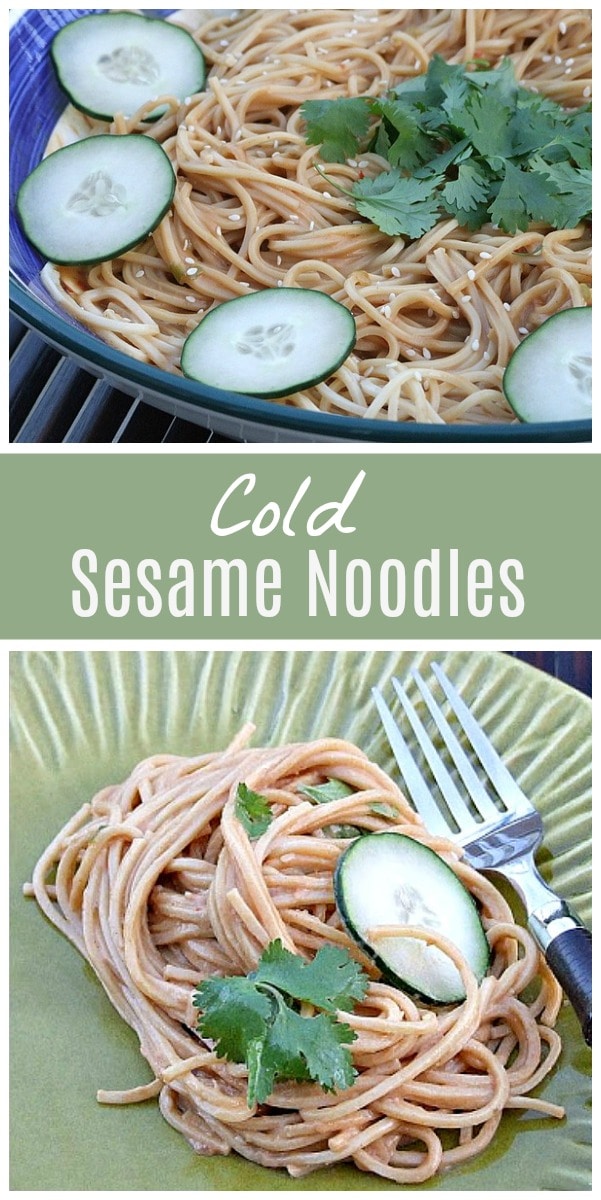 cold sesame noodles