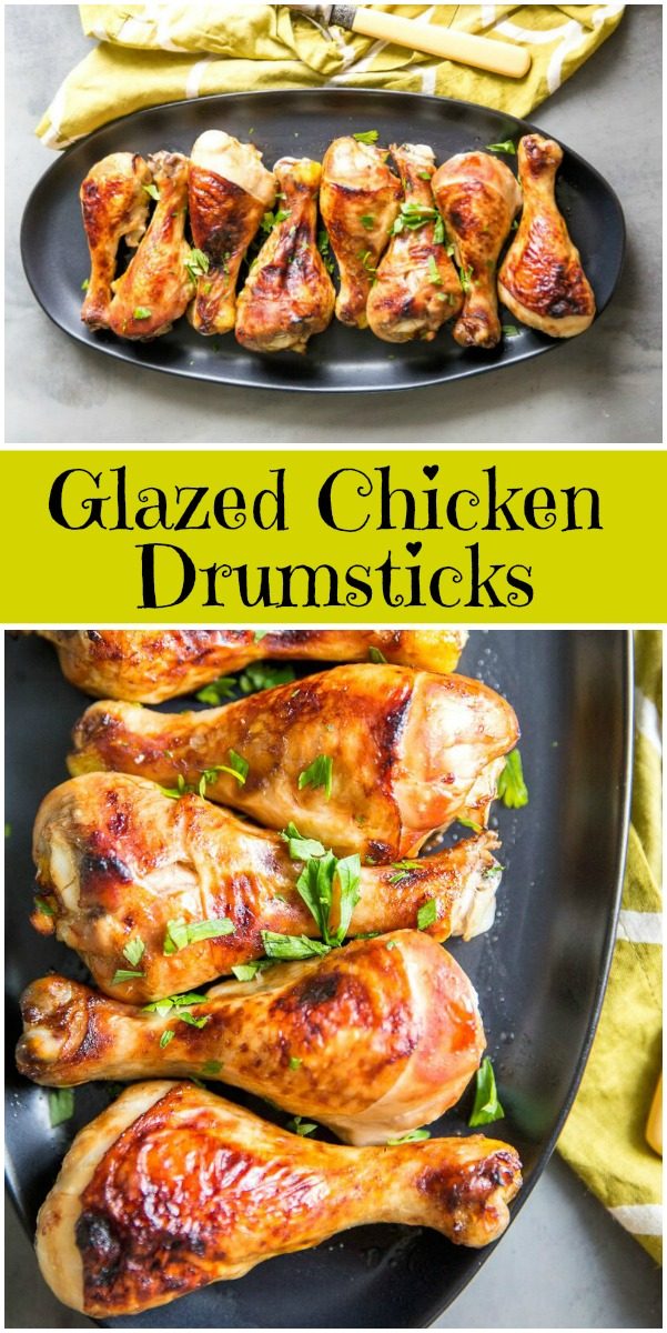 Glazed Chicken Drumsticks - Recipe Girl