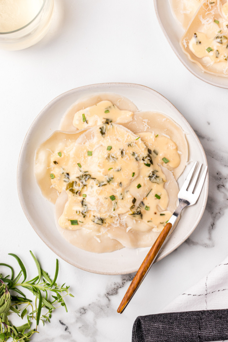 Goat Cheese Ravioli Recipe Girl