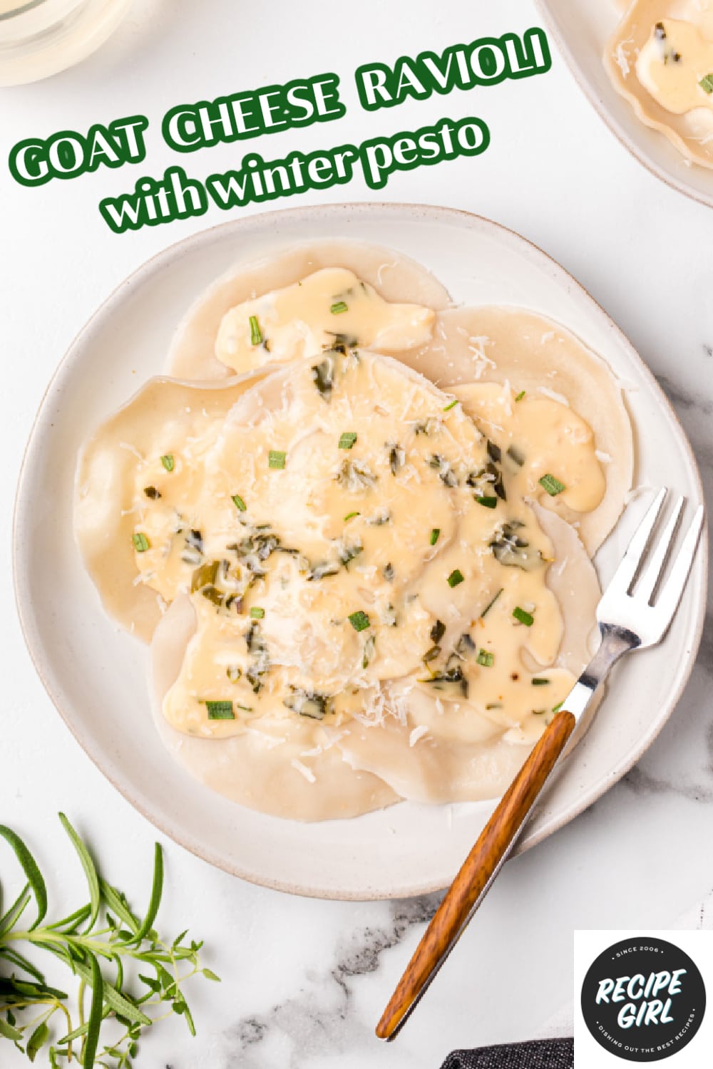 Goat Cheese Ravioli Recipe Girl