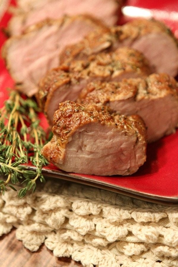 Herb Marinated Pork Tenderloin