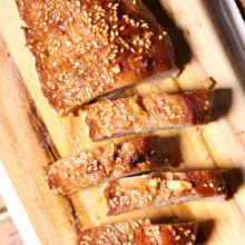 Honey Sesame Pork Tenderloin