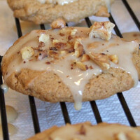 Maple Walnut Spice Cookies