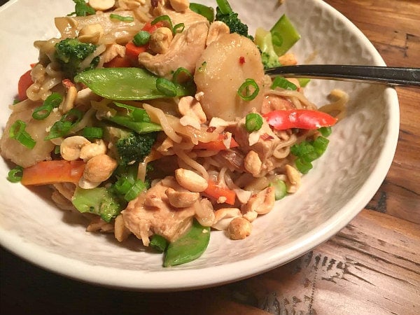 Peanut Chicken Bowl Recipe