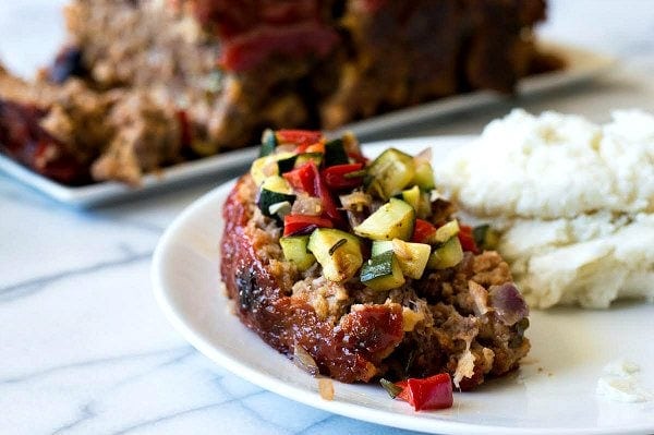 Roasted Vegetable Meatloaf