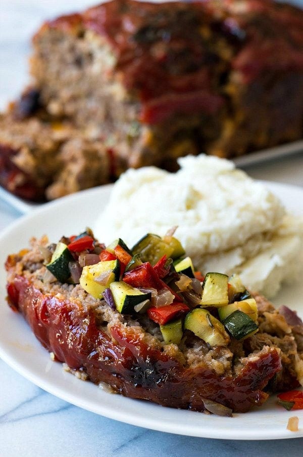 Roasted Vegetable Meatloaf