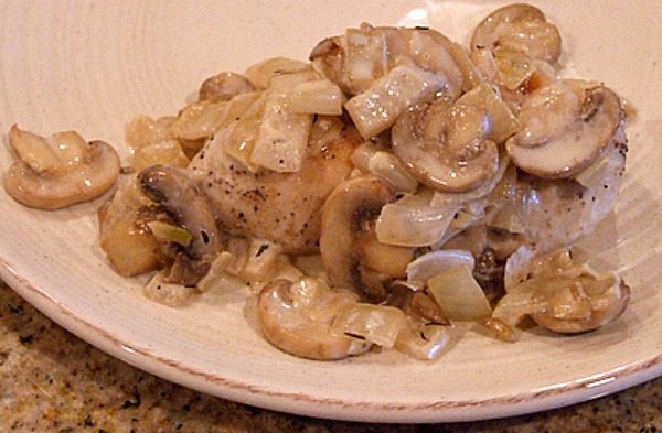 sauteed chicken breasts with mushroom- madeira sauce