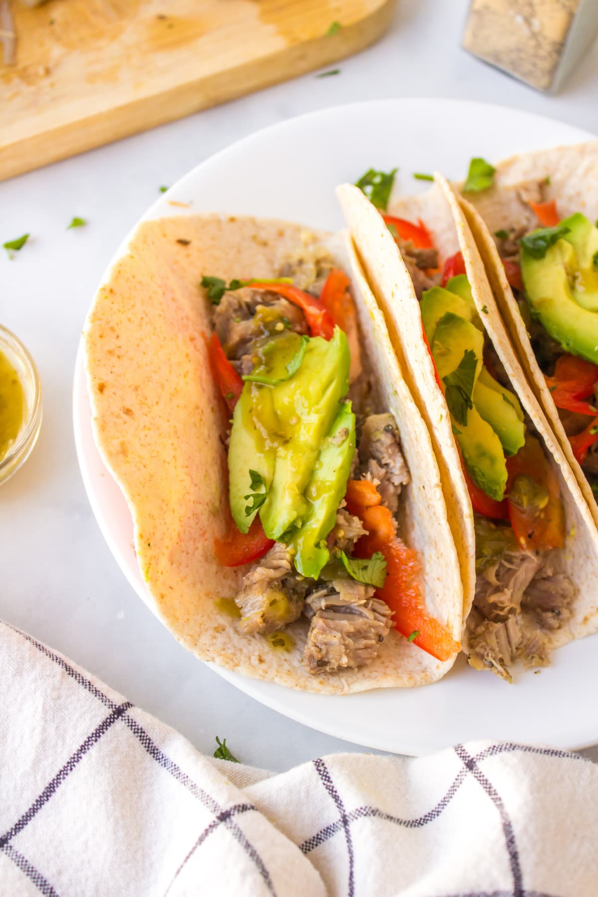 Slow Cooked Carnitas Tacos