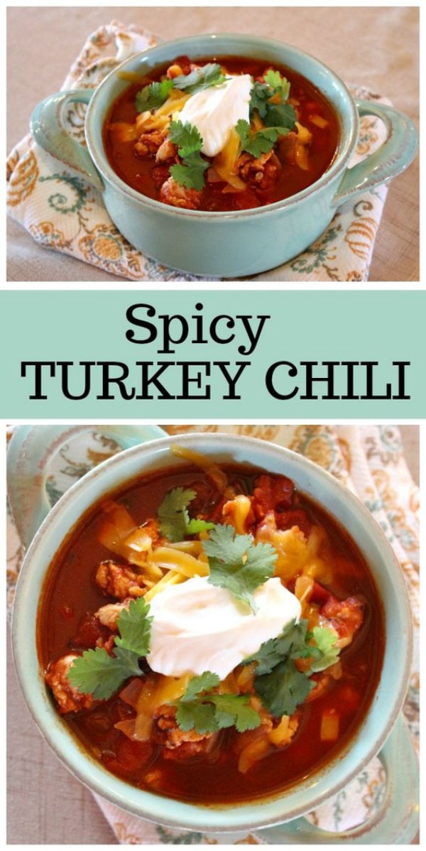 spicy turkey chili