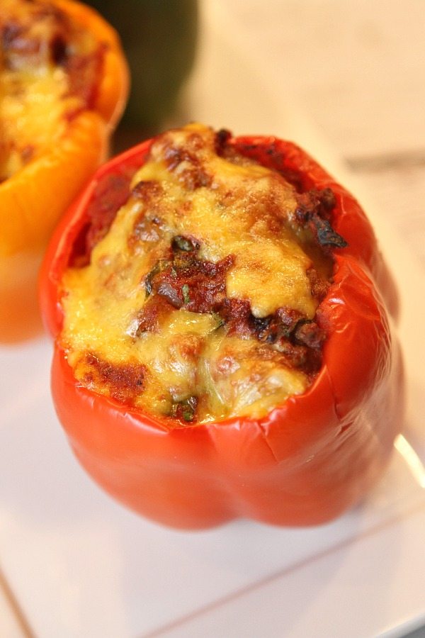stuffed peppers Stuffed Red Pepper