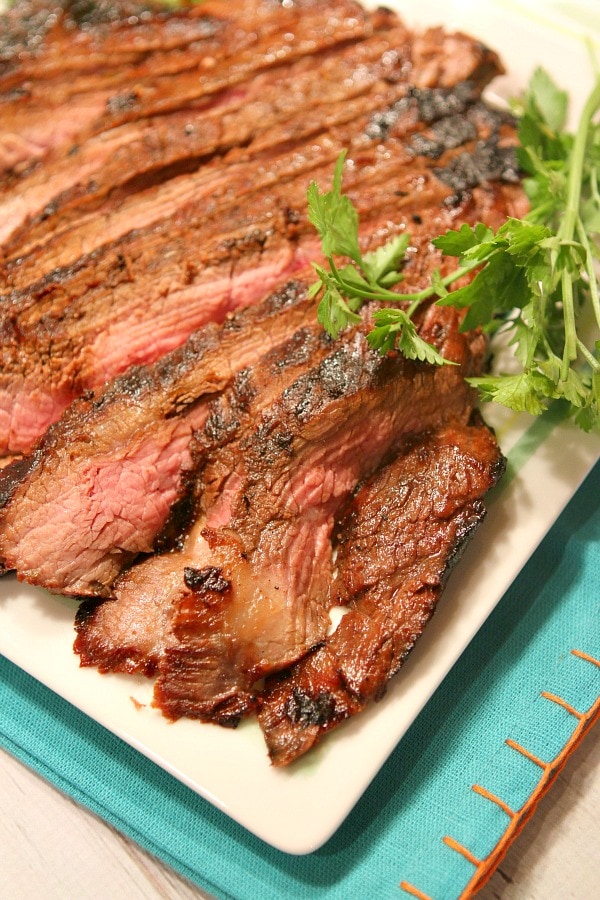 Teriyaki Marinated Flank Steak