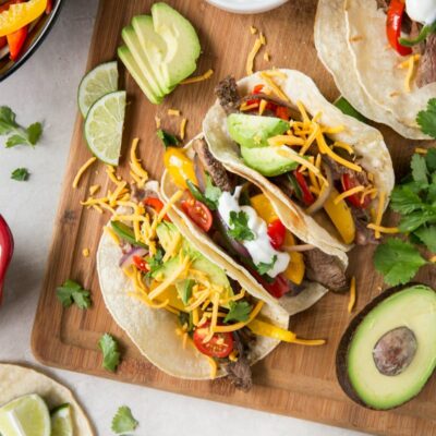 flank steak tacos