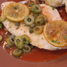 Sautéed Chicken with Roasted Lemons