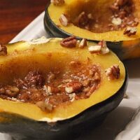 Acorn Squash with Orange Pecans