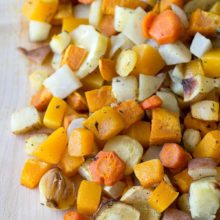 Roasted Autumn Vegetables